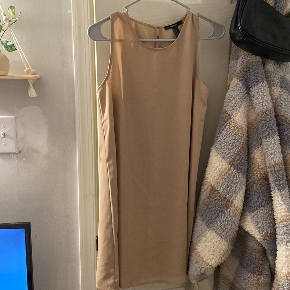 Nude/tan dress